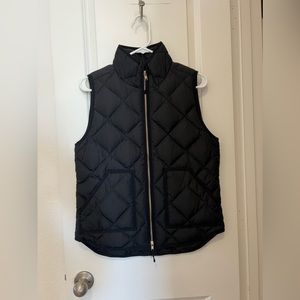J Crew Black Vest